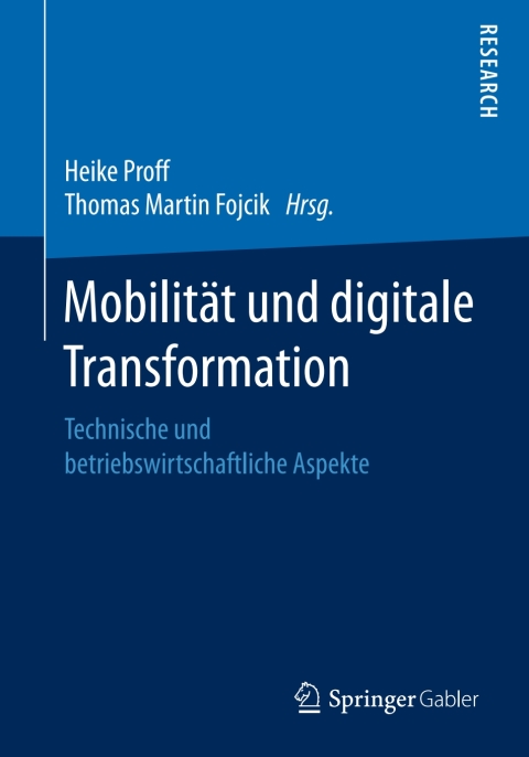 Cover image for book Mobilität und digitale Transformation