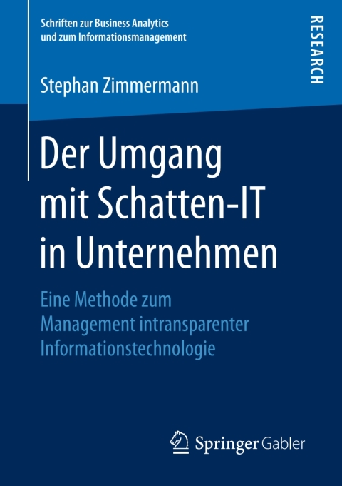 Cover image for book Der Umgang mit Schatten-IT in Unternehmen
