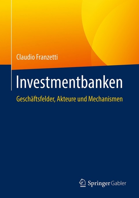 Cover image for book Investmentbanken
