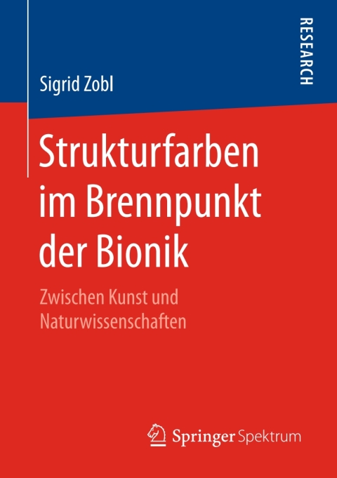 Cover image for book Strukturfarben im Brennpunkt der Bionik