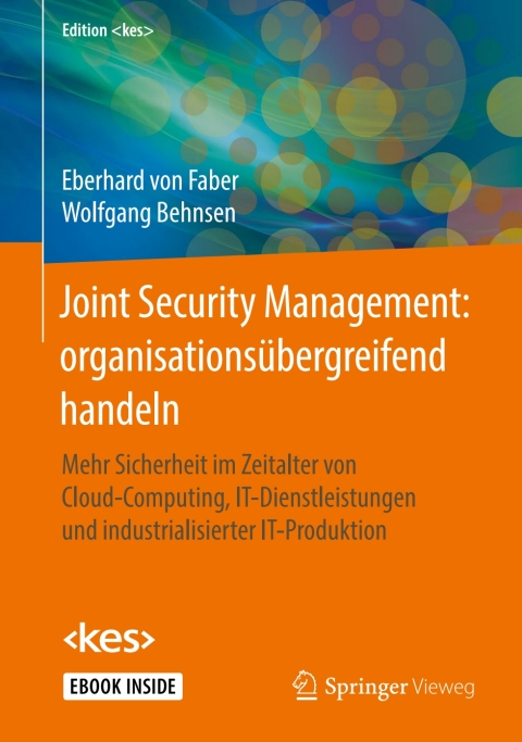 Cover image for book Joint Security Management: organisationsübergreifend handeln