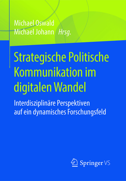 Cover image for book Strategische Politische Kommunikation im digitalen Wandel