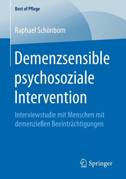 Cover image for book Demenzsensible psychosoziale Intervention