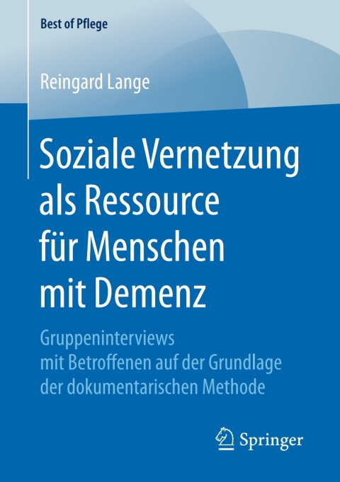Cover image for book Soziale Vernetzung als Ressource für Menschen mit Demenz