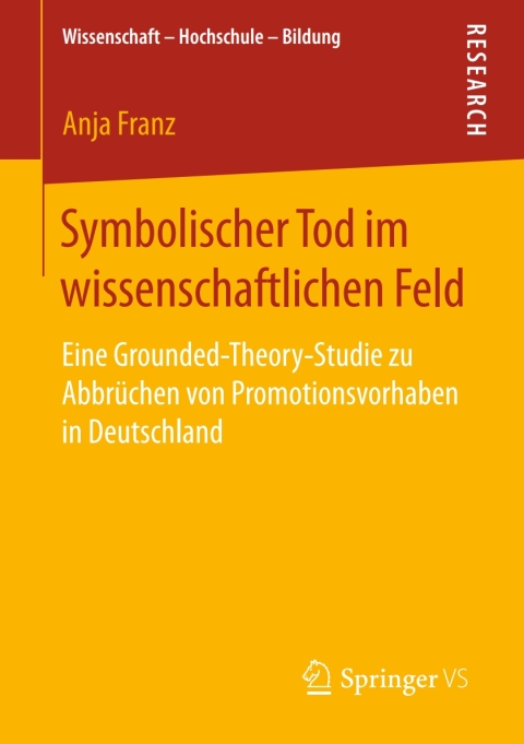 Cover image for book Symbolischer Tod im wissenschaftlichen Feld