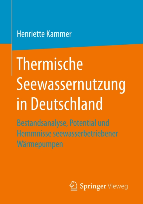 Cover image for book Thermische Seewassernutzung in Deutschland