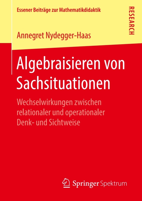 Cover image for book Algebraisieren von Sachsituationen
