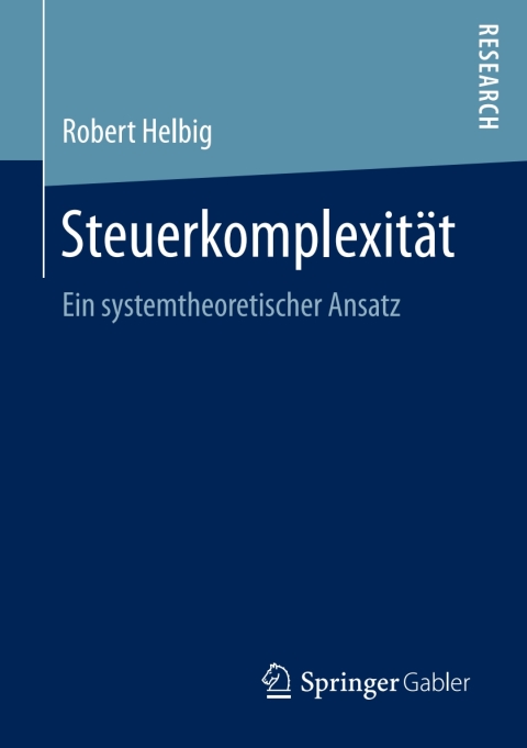 Cover image for book Steuerkomplexität
