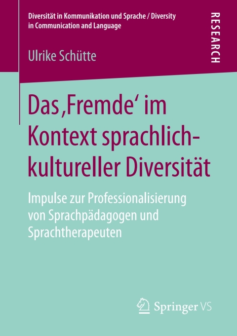 Cover image for book Das ‚Fremde‘ im Kontext sprachlich-kultureller Diversität