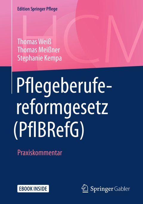 Cover image for book Pflegeberufereformgesetz (PflBRefG)
