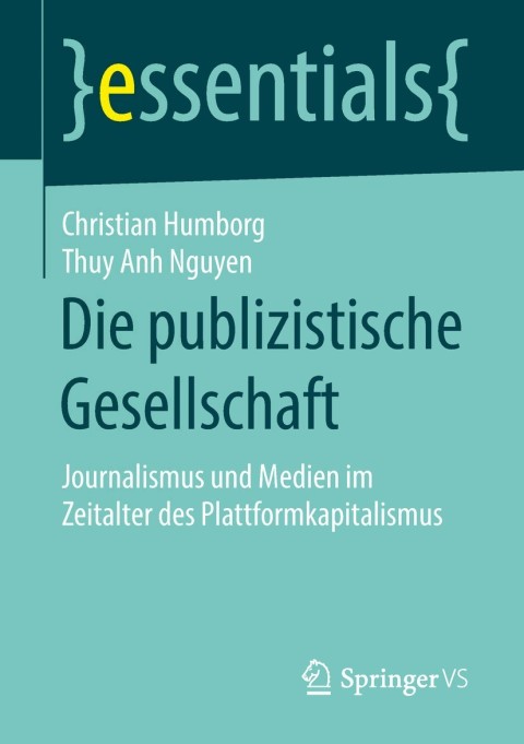 Cover image for book Die publizistische Gesellschaft