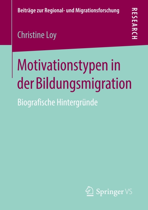 Cover image for book Motivationstypen in der Bildungsmigration