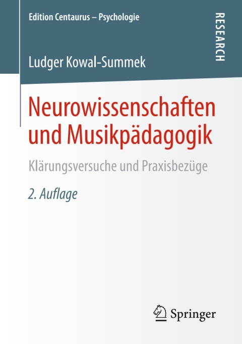 Cover image for book Neurowissenschaften und Musikpädagogik