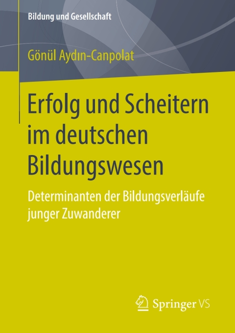 Cover image for book Erfolg und Scheitern im deutschen Bildungswesen