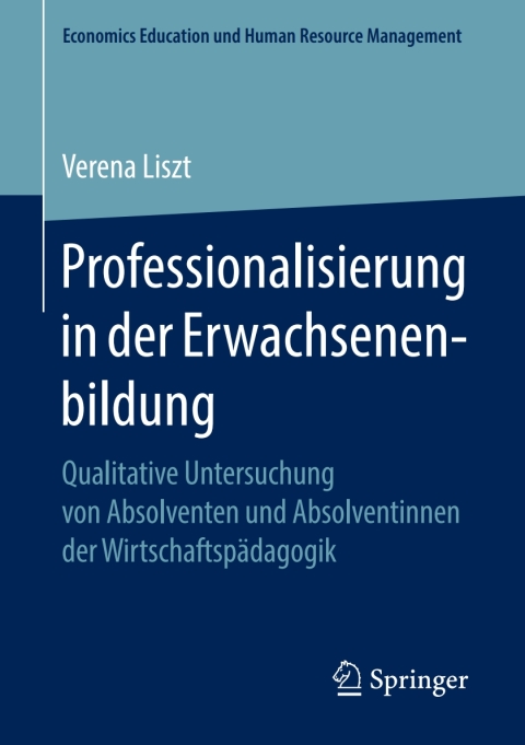 Cover image for book Professionalisierung in der Erwachsenenbildung