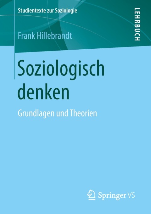Cover image for book Soziologisch denken
