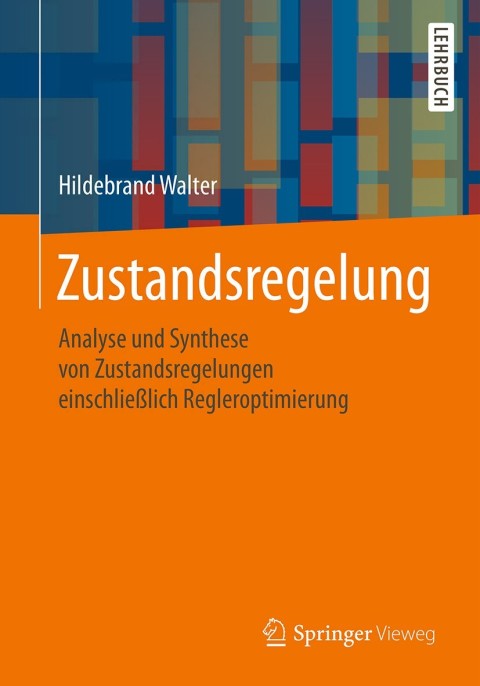 Cover image for book Zustandsregelung