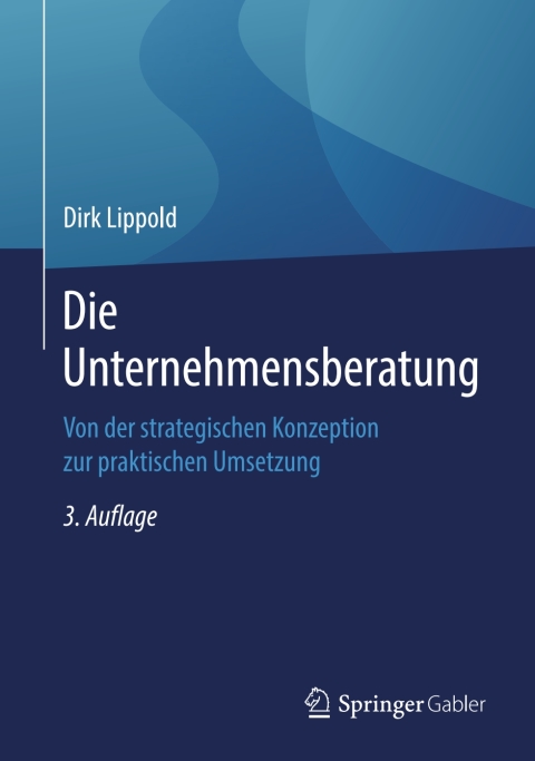 Cover image for book Die Unternehmensberatung