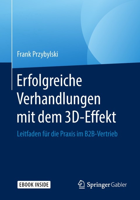 Cover image for book Erfolgreiche Verhandlungen mit dem 3D-Effekt
