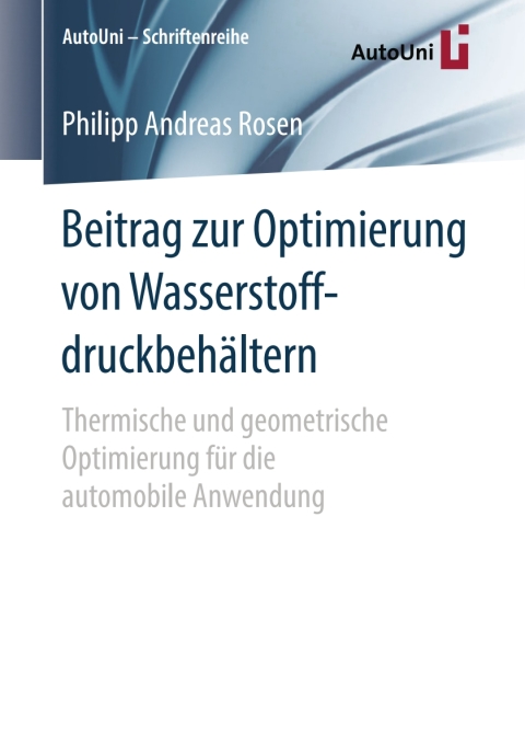 Cover image for book Beitrag zur Optimierung von Wasserstoffdruckbehältern