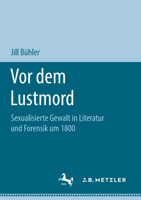 Cover image for book Vor dem Lustmord