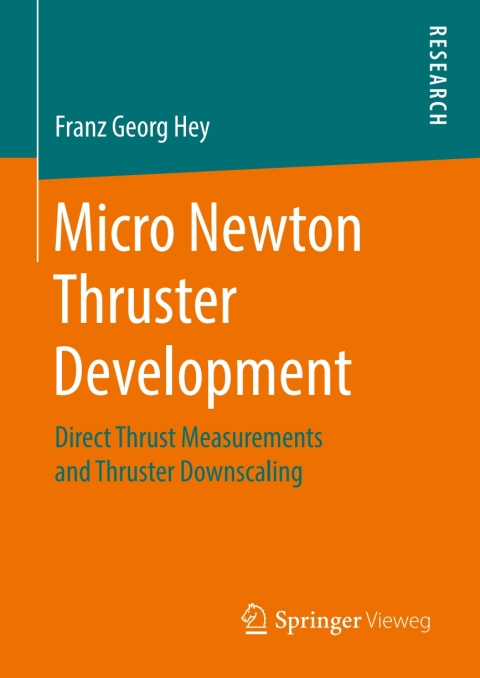 Cover image for book Micro Newton Thruster Development