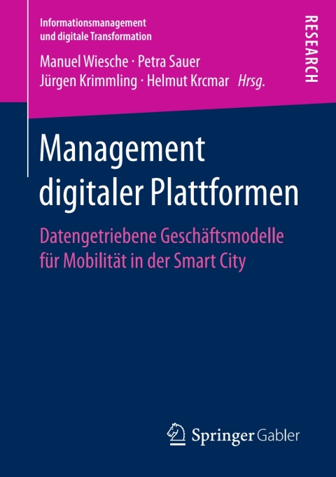 Cover image for book Management digitaler Plattformen