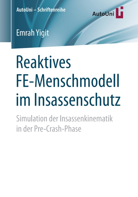 Cover image for book Reaktives FE-Menschmodell im Insassenschutz