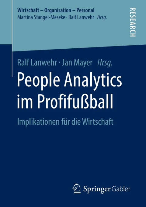 Cover image for book People Analytics im Profifußball