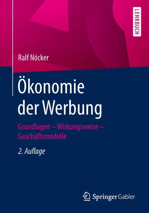 Cover image for book Ökonomie der Werbung