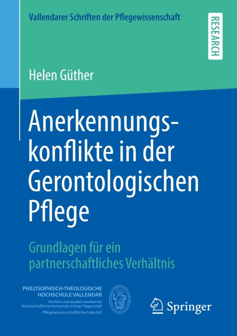 Cover image for book Anerkennungskonflikte in der Gerontologischen Pflege