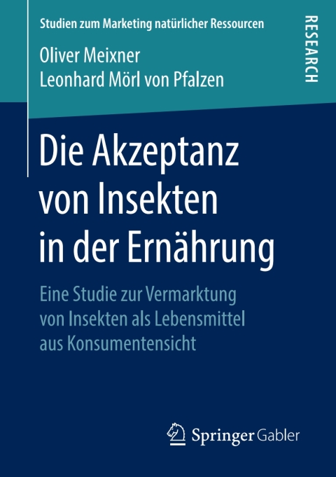 Cover image for book Die Akzeptanz von Insekten in der Ernährung
