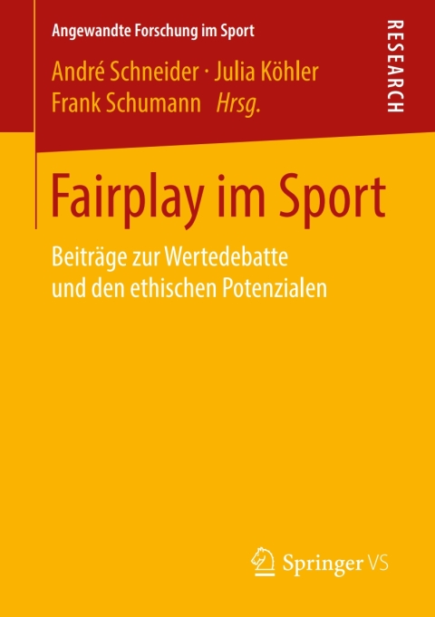 Cover image for book Fairplay im Sport