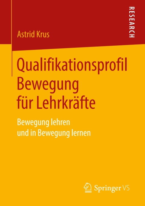 Cover image for book Qualifikationsprofil Bewegung für Lehrkräfte