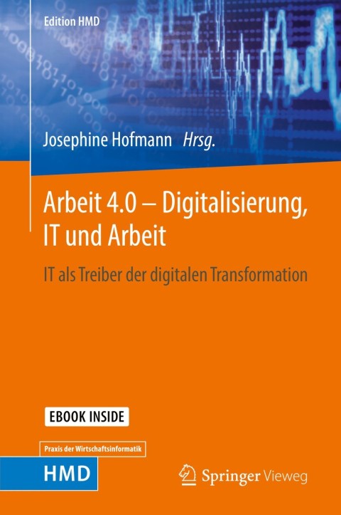 Cover image for book Arbeit 4.0 – Digitalisierung, IT und Arbeit