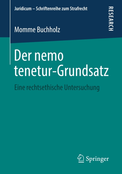 Cover image for book Der nemo tenetur-Grundsatz