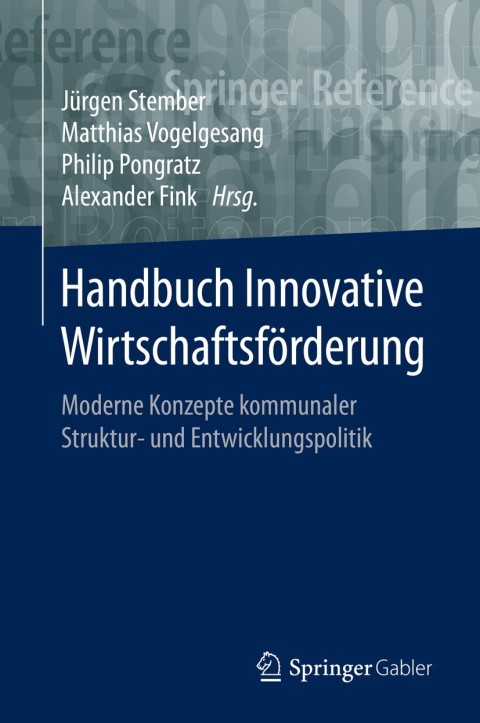 Cover image for book Handbuch Innovative Wirtschaftsförderung