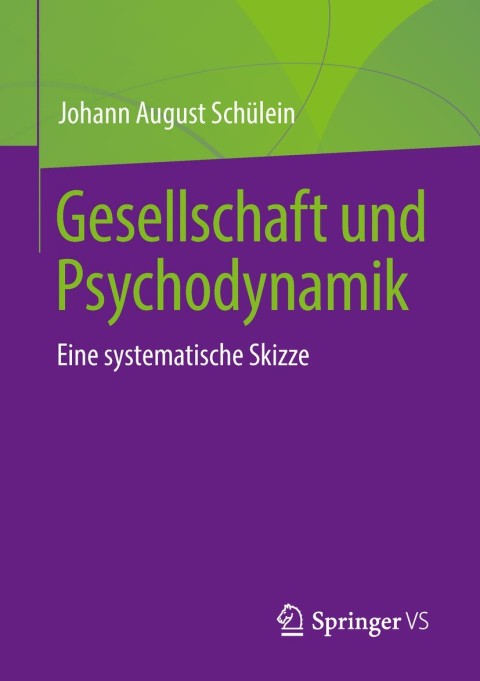 Cover image for book Gesellschaft und Psychodynamik