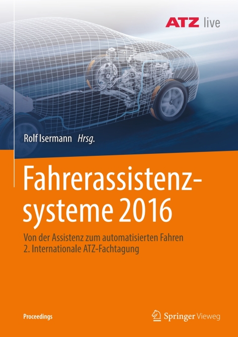 Cover image for book Fahrerassistenzsysteme 2016