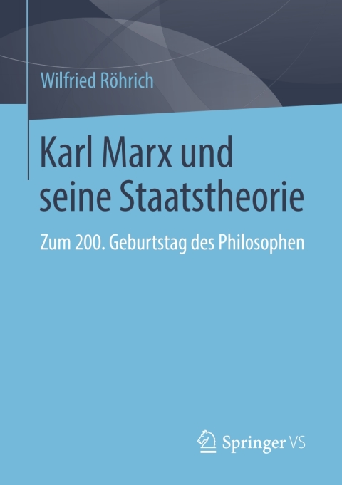 Cover image for book Karl Marx und seine Staatstheorie