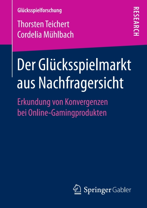 Cover image for book Der Glücksspielmarkt aus Nachfragersicht