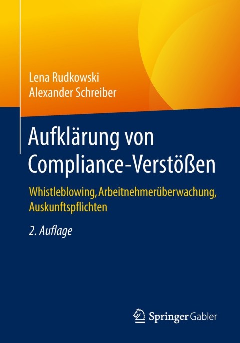 Cover image for book Aufklärung von Compliance-Verstößen