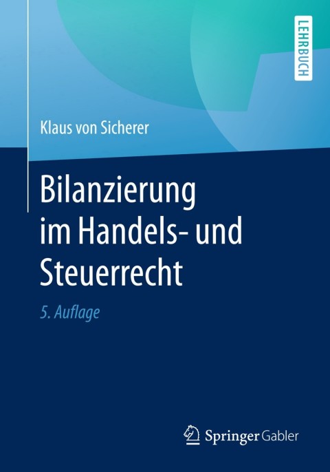 Cover image for book Bilanzierung im Handels- und Steuerrecht