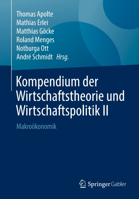 Cover image for book Kompendium der Wirtschaftstheorie und Wirtschaftspolitik II