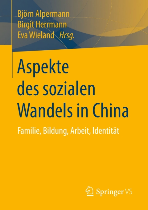 Cover image for book Aspekte des sozialen Wandels in China