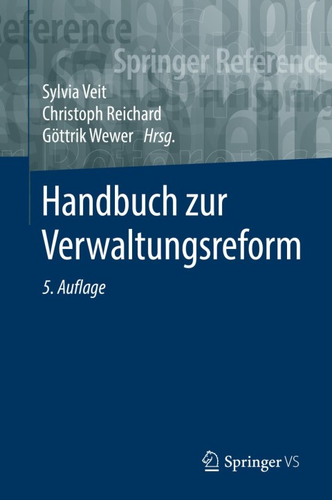 Cover image for book Handbuch zur Verwaltungsreform