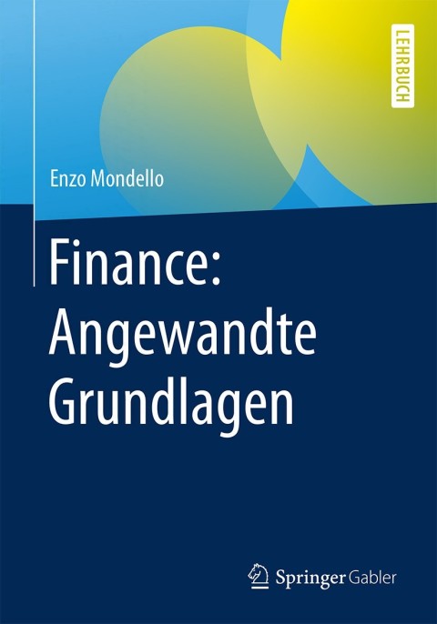 Cover image for book Finance: Angewandte Grundlagen