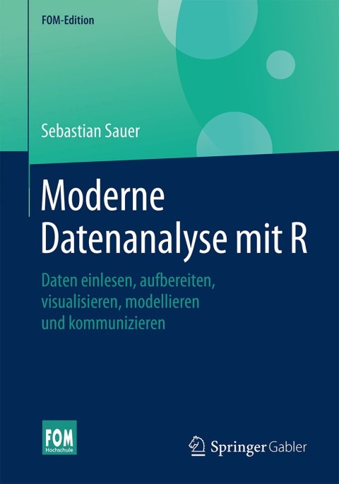 Cover image for book Moderne Datenanalyse mit R