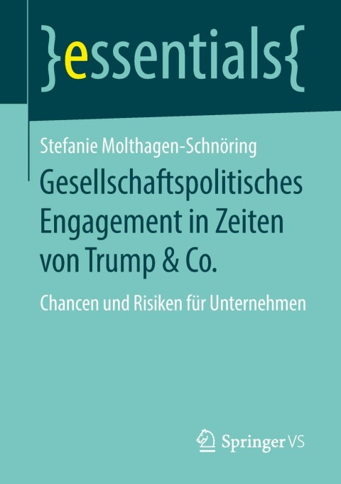Cover image for book Gesellschaftspolitisches Engagement in Zeiten von Trump & Co.