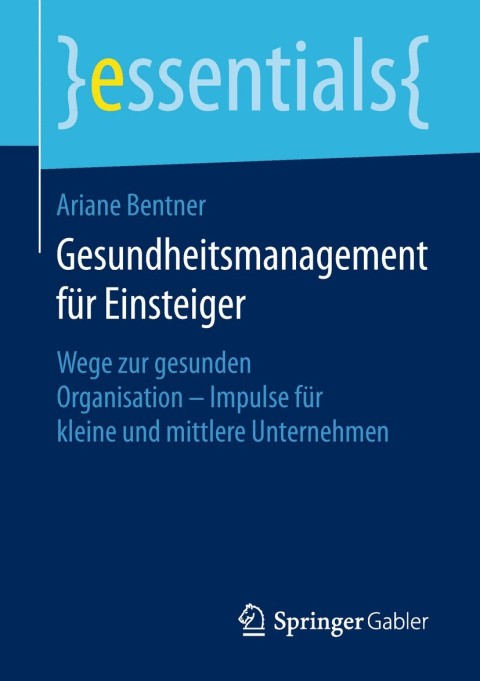 Cover image for book Gesundheitsmanagement für Einsteiger